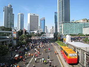 Gambar Bundaran HI