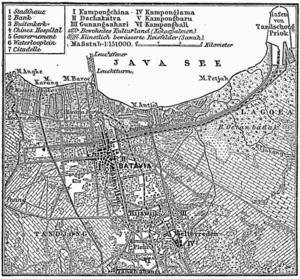 Gambar Peta Batavia